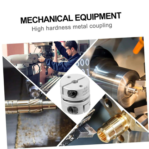 Top Tier Aluminum Shaft Coupling Joint Set For Stepper And Servo Motors Includes Flexible Connector Designed For Easy Install That Handles Misalignment With Rock Solid Build And Compact Design For Any Rig Or CNC Setup, 20 mm aluminum coupling