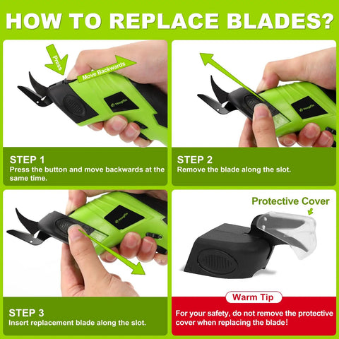 Cordless Electric Fabric Scissors With Rechargeable Power Shears Features A Solid Grip That Lets You Slice Through Tough Materials Like Butter While Delivering Precision Trims For Quilting And Upholstery Work When You Need Heavy Duty Muscle Without The blade replacement instructions steps with ergonomic scissors