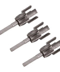 Get Your Hands On The Ultimate Pipe Threading Tool For 1/2 Inch Pipes, alloy steel threading heads for quick cuts.