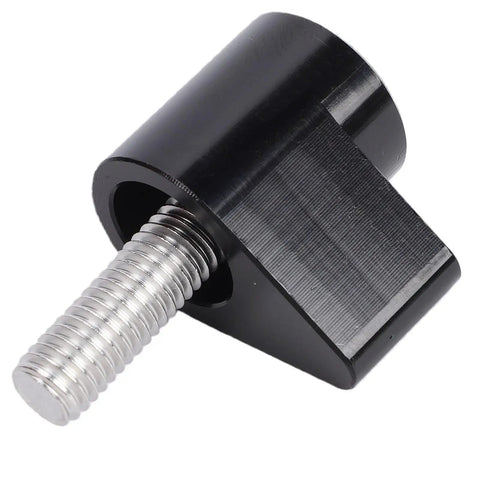 Close-up of Killer Dowel Pin Repair Kit for 5 9L Cummins 12 Valve and 24 Valve Engines, Aluminum CNC Anodized Black Dowel Fix Bolt