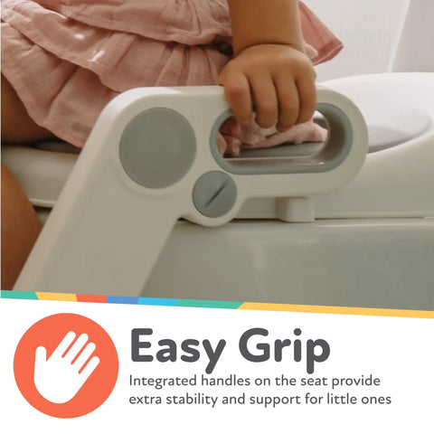 Toddler Step Ladder Potty Seat Folds Flat For Easy Storage Smooth Potty Training Game Changer Two In One Convenience Piece Totally Kid Approved And Built Solid For Stress Free Routines All Around