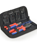 All In One Solar Panel Crimp Tool Kit With Solar Connector Crimper For AWG 14 To 10 Wires And 2 4 6 Mm2 Cables Includes Wire Cutter