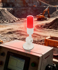 Plug And Play USB 3 Color Stack Signal Tower Light With Buzzer For Industrial Control And Remote Status Alerts, 5V USB Powered, PC Compatible Indicator For Machinery, Automation, And Factory Monitoring on control panel