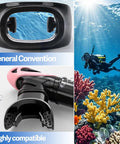 Silicone Snorkel Mouthpiece Replacement For Regulators Soft Comfort Spare Mouthpiece For Scuba Diving Fits Most Standard Regulators