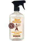 Granite And Stone Daily Countertop Cleaner With Plant Based Formula For Quartz, Granite, Marble, Bright Lemon Scent bottle.