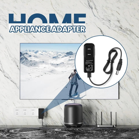 12V DC Power Adapter For Strata Club And Strata Core Electronic Drum Kits Module Replacement Charger on a modern marble wall