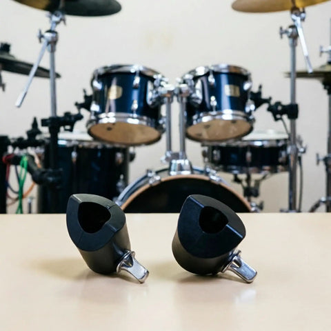 Super Secure Metal Electronic Drum Cymbal Stopper And Rotation Adjuster, black, fits most kits, keeps cymbals tight and stable.