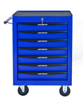 Beast Seven Drawer Rolling Tool Chest For The Garage With Ball Bearing Slides Lockable Side Handle Four Inch Casters