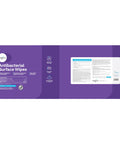 Label of EPA Registered Antibacterial Wipes For Surfaces And Equipment That Kill 99.9 Percent Of Germs In 15 Seconds, 3,200 Count, 4 Rolls