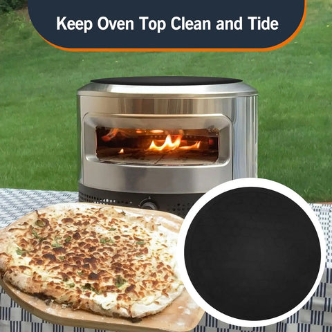 18.9 Inch Silicone Pizza Mat For Pi Prime Outdoor Oven, Reusable Waterproof Non Slip Heat Resistant Oven Mat For Pizza Making