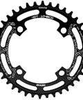 Round Chainring 104BCD Narrow Wide Teeth For 7 To 12 Speed Cranks Durable 7075 Aluminum Anodized Finish