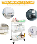 Beige Diaper Caddy Organizer With Movable Cart For Changing Table And Crib in home settings