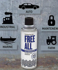 Heavy Duty Deep Penetrating Rust Eater Oil 11 Oz Aerosol Loosens Rusted Bolts Nuts Pipes And Locks Industrial Grade Rust Remover