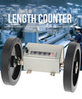 Dead Nuts Accurate Rolling Measuring Wheel For Instant Foot Tracking, showing 5 digit counter and durable wheels for yard work.