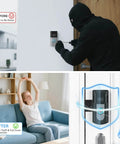 Doorbell Mount For Ring And Blink Video Doorbells, Adjustable No Drill Bracket With Non Blocking Motion Sensor installation