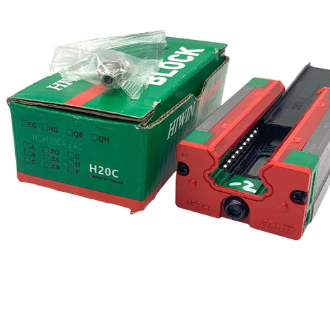 Rock Solid Linear Guide Rail System With Carriage Block HGH20CA HGR20 HGW20CC And HGW20HC For Smooth Motion, four-way linear guide blocks