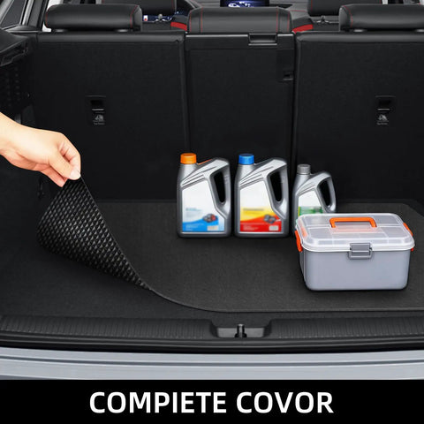 Garage Floor Mat 30 X 36 Inches Heavy Duty Oil Spill Absorbent Mat With Waterproof Backing in car trunk