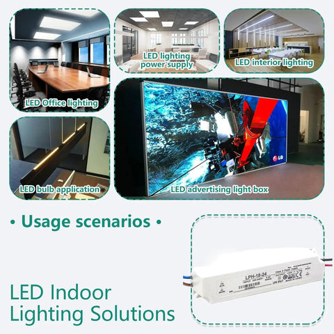 Zero Drama Smooth Operator 18W 24V LED Power Supply 0.75A IP67 Waterproof for indoor lighting solutions.