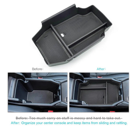 Center Console Organizer Tray For Honda Accord 2023 2024 2025 2026 All Trims Including Hybrid Sport EX L Touring LX EX Armrest