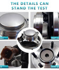 2 Pack Front Wheel Bearing Hub Assembly 515176 Fits Ford F150 2018 2019 2020 F150 RWD 6 Lug shown in detailed views