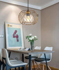 Gold Small Hanging Glass Pendant Light With 16ft Plug In Cord Dimmable And Adjustable Mini Pendant For Bedroom Or Living Room