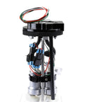 Beefy Drop In Dual Electric In Tank Fuel Pump Kit At 900 Lph built on heavy duty billet aluminum and wiring for gas or E85.
