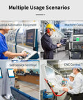 Rugged 15.6 Inch Android 11 Industrial Embedded Interactive Touchscreen Monitor With Smooth Capacitive Multi Touch Tablet in various industrial usage scenarios.