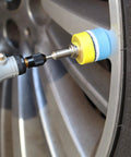 149 Piece 1 Inch Sanding Disc Set With 40 To 7000 Grit Sandpaper Polishing Pads used on car wheel rim
