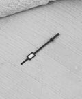 Black Stainless Steel Second Hand For NH35 NH36 4R 7S NH38 Watch Movements Replacement Part on wooden surface