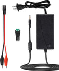DC 12V 5A Power Supply Adapter Transformer With 100 To 240V AC Input And 5.5x2.5mm DC Output Jack for LED, CCTV, Routers