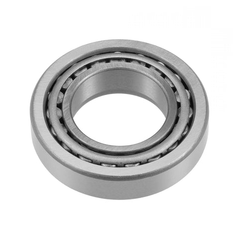 Tapered roller bearing cone and cup set, 1.375" bore, 2.5625" OD, 0.72" width, metal gray