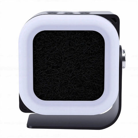 Solder Fume Extractor With 3W Glue Curing Light 15000RPM Soldering Fan Pro Grade 3 Speed Cooling Fume Extraction Activated Carbon Filter close-up