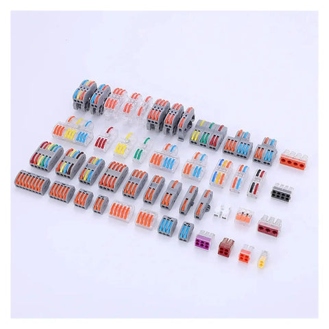 Kickstart Your Next Wiring Job With These Super Fast Push In Wire Connectors That Handle Solid And Stranded Cables Perfectly For Home Junctions.