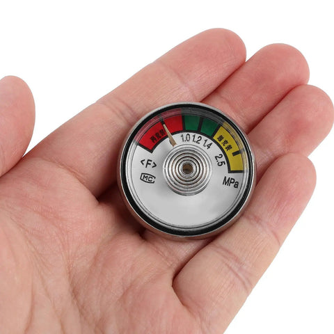 10 Pack Must Have Fire Extinguisher Pressure Gauge Dial Replacements For Water Extinguishers, Easy Read 1-35kg Gauge, Safety Spare Parts For Home And Office Maintenance, Quick Inspection, Durable Fit hand-held close-up