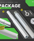 Universal Gimbal Bearing Alignment And Install Kit For Boats Heavy Duty Engine Alignment Tool With Bearing Installer components