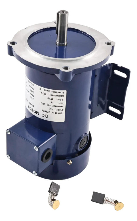 Premium Quality Md0503a Dc Motor Direct Swap Replacement For Hallmark Industries 1/3 Hp 90 Vdc 1750 Rpm 56C Frame Tefc Heavy Duty Industrial Drive That Runs Sweet And Smashes Through Tough Jobs Daily