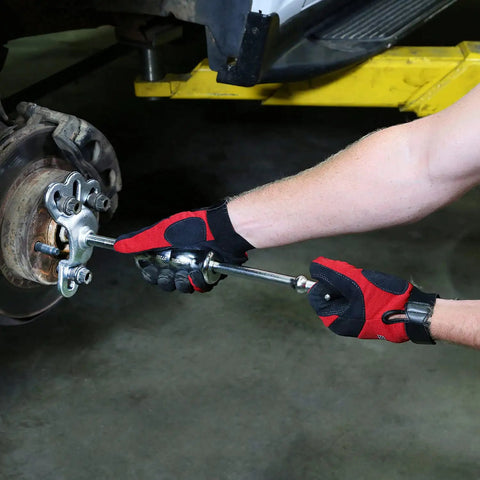 Heavy Duty Rear Axle Puller Set With A Tough Slide Hammer To Easily Yank Stubborn Bearings Off Flanged Axles On Cars And Trucks Helps You Fix Your Ride Fast Includes Adapter Kit And Carry Case
