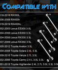 Toyota Heavy Duty Front And Rear Sway Bar Link Suspension Kit For Camry Highlander Avalon Venza And Lexus ES300 ES330 RX330 RX350 RX400h Replaces K90344 K90345 4Pcs Front And Rear Stabilizer Bar Links compatible models list