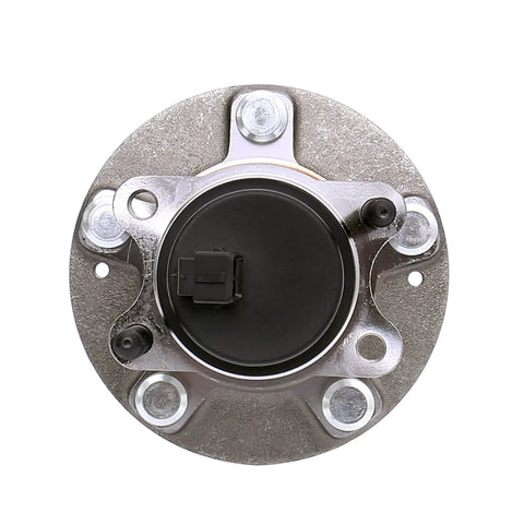 Rear Wheel Hub Bearing Assembly For 2010 To 2013 Kia Forte Koup Forte5 5 Lug Rear Left Or Right Side High Quality OE Grade ISO Certified Replacement Direct Fit, top view