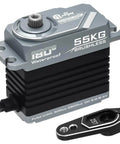 55KG Brushless Servo With Full Metal Build And Magnetic Encoder For Precise Motion, 25T Servo Horn, high torque and fast response