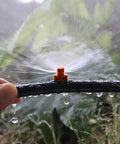 100 Pack Pressure Activated Pump Spray Heads For 360 Degree Red Micro Mist Irrigation Systems calibrated 15 to 60 PSI
