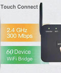 Speedy WiFi Extender Repeater And Booster For Home Use Covers Up To 10000 Sq Ft And Supports 80 Devices With Ethernet Port Quick Setup No More Dead Zones And Delivers Strong Reliable Wide Range Internet showing WPS button and connectivity options