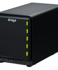 Heavy Duty Five Bay External Hard Drive Enclosure Featuring Thunderbolt 3 And Usb 3 0 Ports for easy storage access.