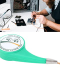 Man using Desoldering Braid Wire With Flux Brass Solder Wick For PCB Cleaning And Repair Pro Grade Desoldering Wick Tool 2M Length 3.0mm Width Flat Conductive Wick That Absorbs Solder Fast And Clean near open computer case