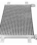 Heavy Duty Aluminum Transmission Oil Cooler Fits Ram 2500 3500 4500 5500 With 6.7L Engine 2013-2018 front view, black unit
