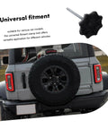 Spare Tire Bolt Replacement For Cars Universal Fitment Clamp Hold Down Hardware with metal and plastic construction