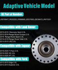 Harmonic Balancer Crankshaft Pulley 2.0L Replacement For Land Rover Discovery Sport Range Rover Evoque Velar Sport LR2 Jaguar