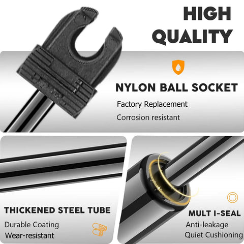 High quality components of Front Hood Lift Supports And Struts For 2005 To 2012 Chrysler 300, 2005 To 2010 Charger And Magnum.