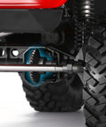 Beefed Up Overdrive Helical Gear Set For 1/10 RC Crawler SCX10 II Front And Rear Axles Hardened Steel Alloy CNC Machined Reverse Rotation