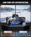 36V 105Ah LiFePO4 Lithium Golf Cart Battery Built Different For Tough Terrain with low temp cut-off protection.